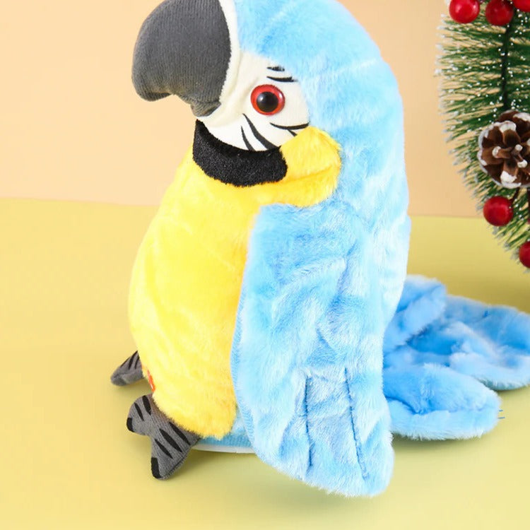 Talking & Music-Playing Parrot Plush Toy