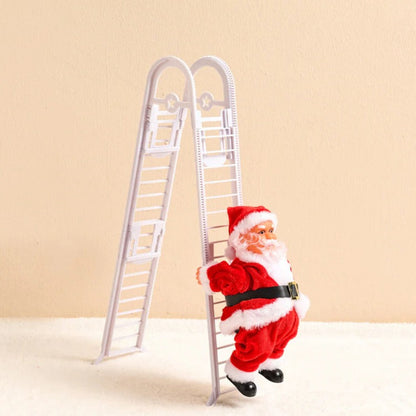 Climbing Santa Holiday Display Toy