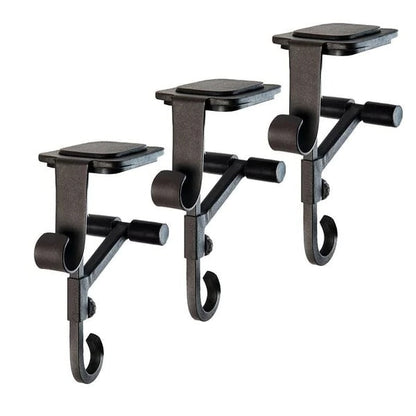 Adjustable Fireplace Stocking and Garland Hanger Set