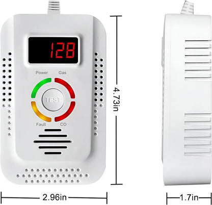 Plug-In Household Gas and CO Detection Unit