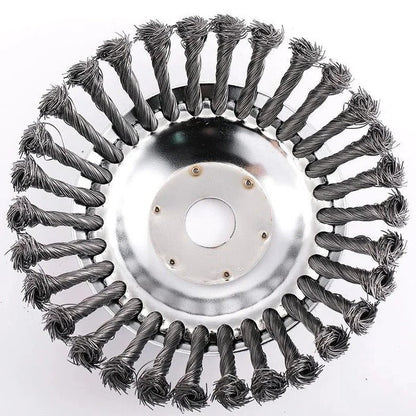 Heavy-Duty Wire Weeding Wheel