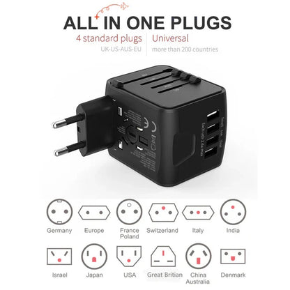 Multi-Port Travel Adapter