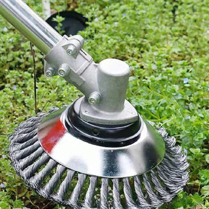 Heavy-Duty Wire Weeding Wheel