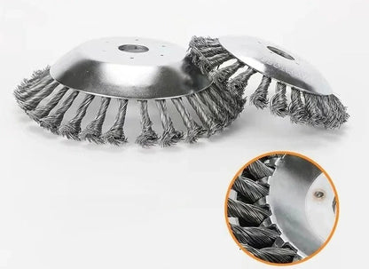 Heavy-Duty Wire Weeding Wheel
