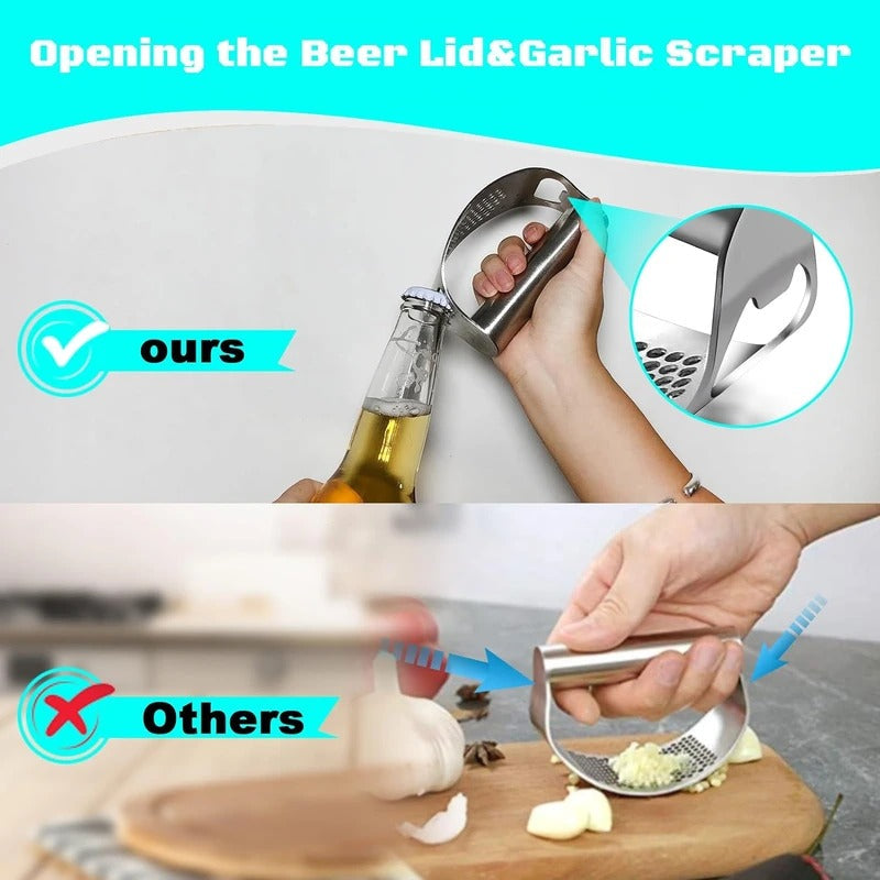 Garlic Press Rocker Set