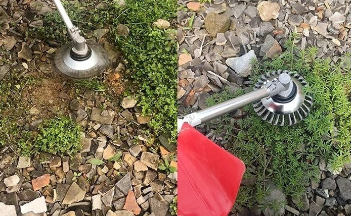 Heavy-Duty Wire Weeding Wheel