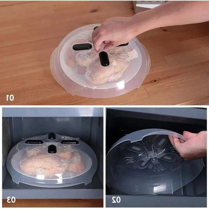 Magnetic Microwave Splatter Cover
