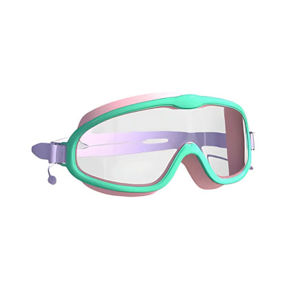 Kids Swim Goggles with Anti-Fog Lenses and Wide View