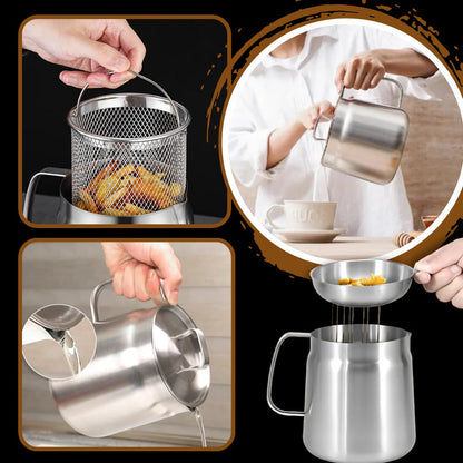 2-in-1 Deep Frying Pot