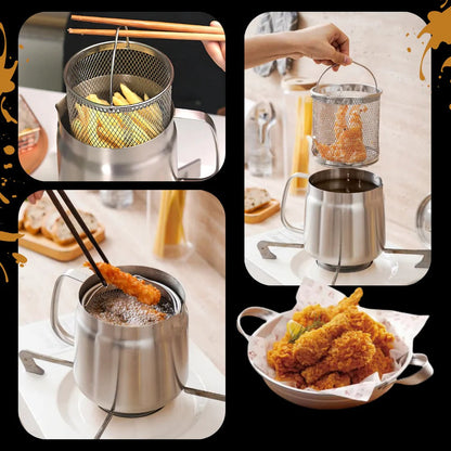 2-in-1 Deep Frying Pot