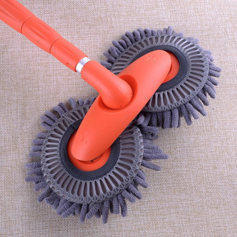 Car Wash Brush with Rotating Head