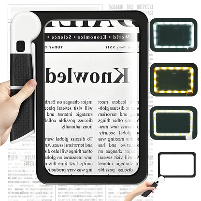 Foldable LED Magnifying Glass
