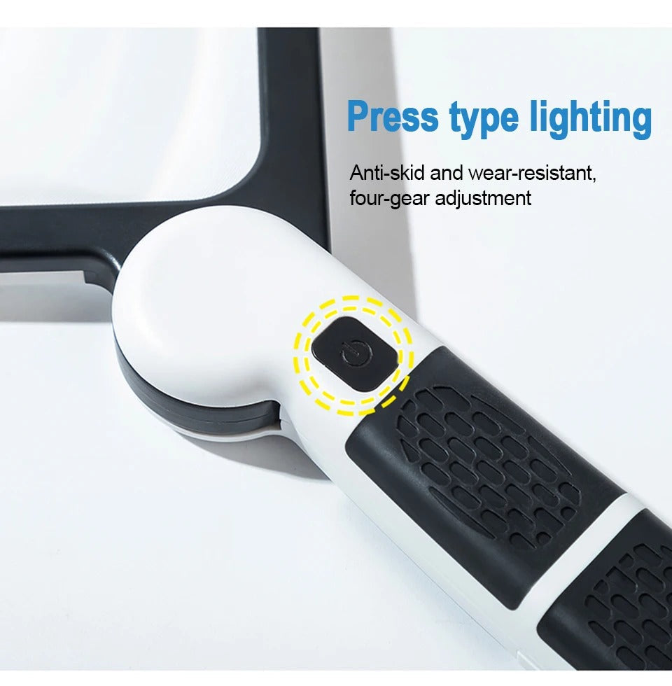 Foldable LED Magnifying Glass