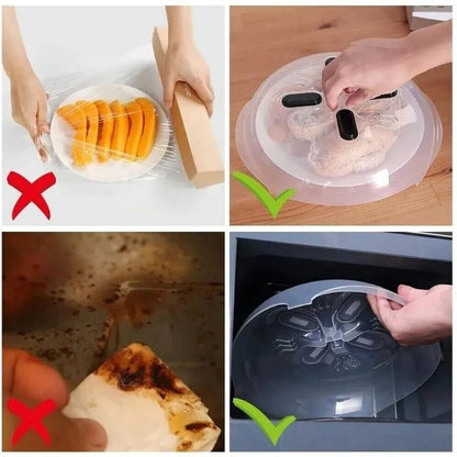 Magnetic Microwave Splatter Cover