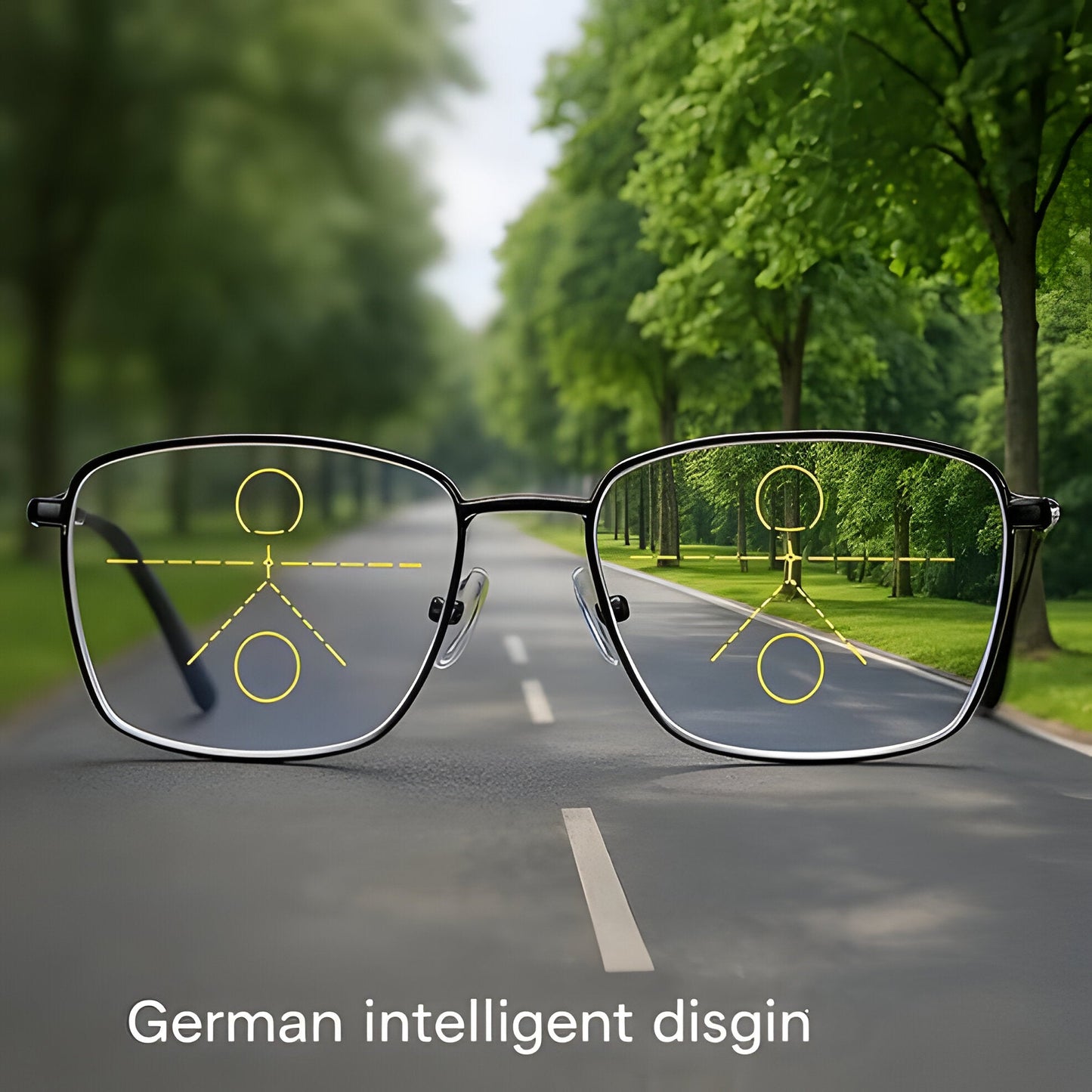 Progressive Multifunction Glasses