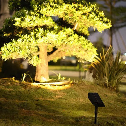 Solar LED Multi-Zoom Spot Light