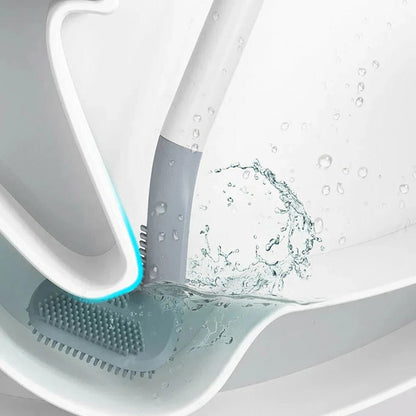 Self-Cleaning Hygienic Toilet Brush