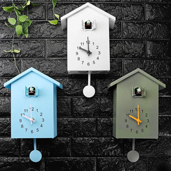 Cuckoo Clock with Decorative Design