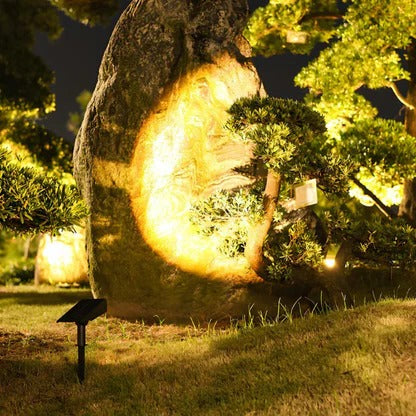 Solar LED Multi-Zoom Spot Light