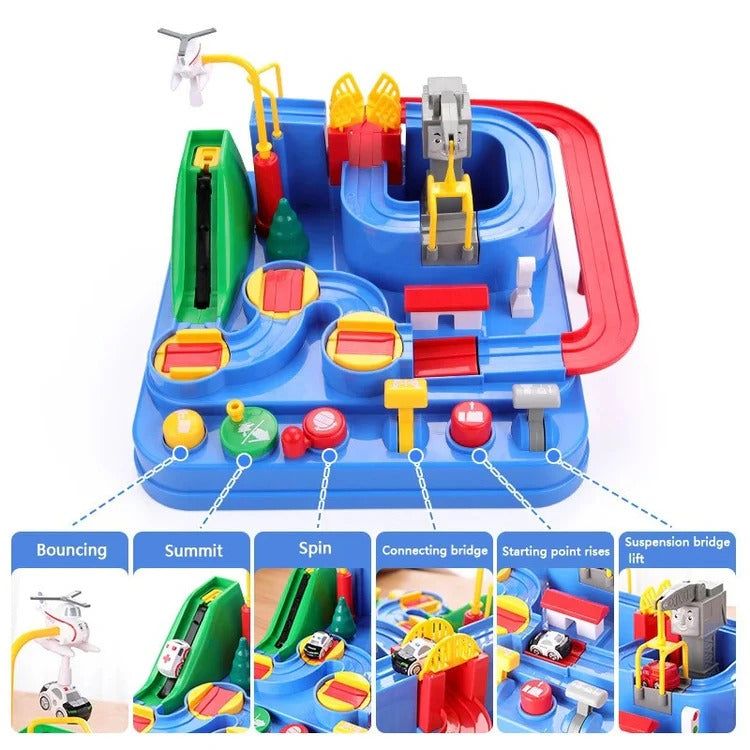 Children’s Mechanical Vehicle Track Game