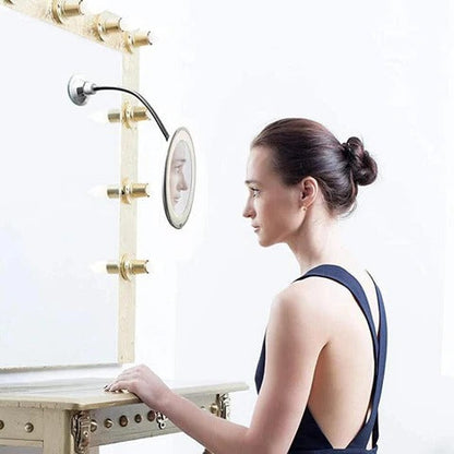 LED 10x Magnifying Mirror