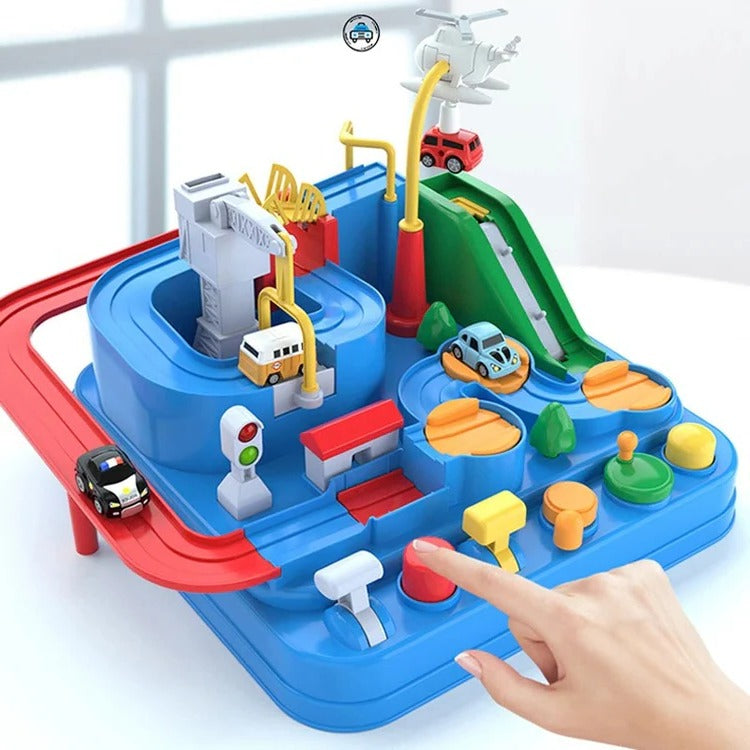 Children’s Mechanical Vehicle Track Game