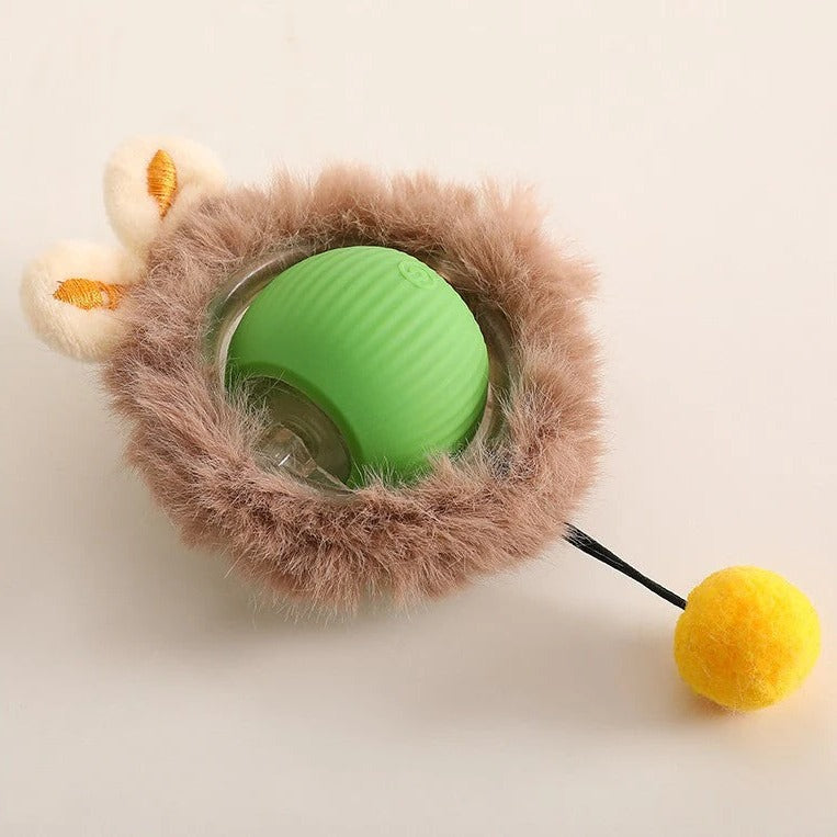 Active Rolling Ball with Tail for Dogs