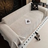 Stripe Herringbone Couch Cover