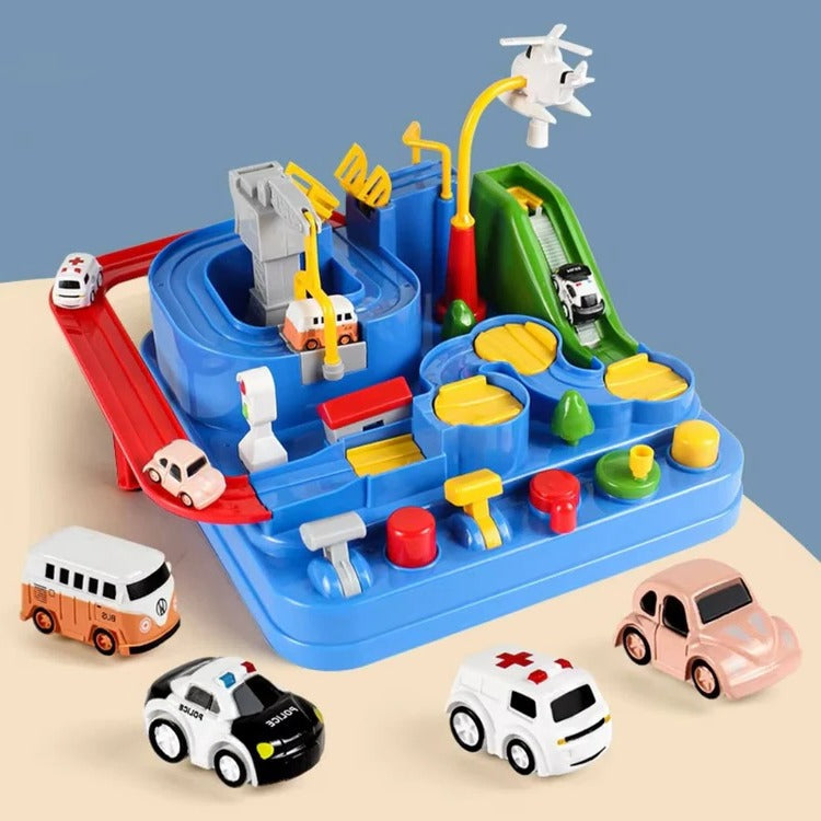 Children’s Mechanical Vehicle Track Game