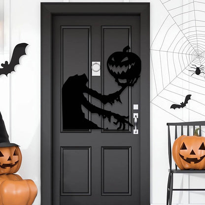 Scary Halloween Window Decorations