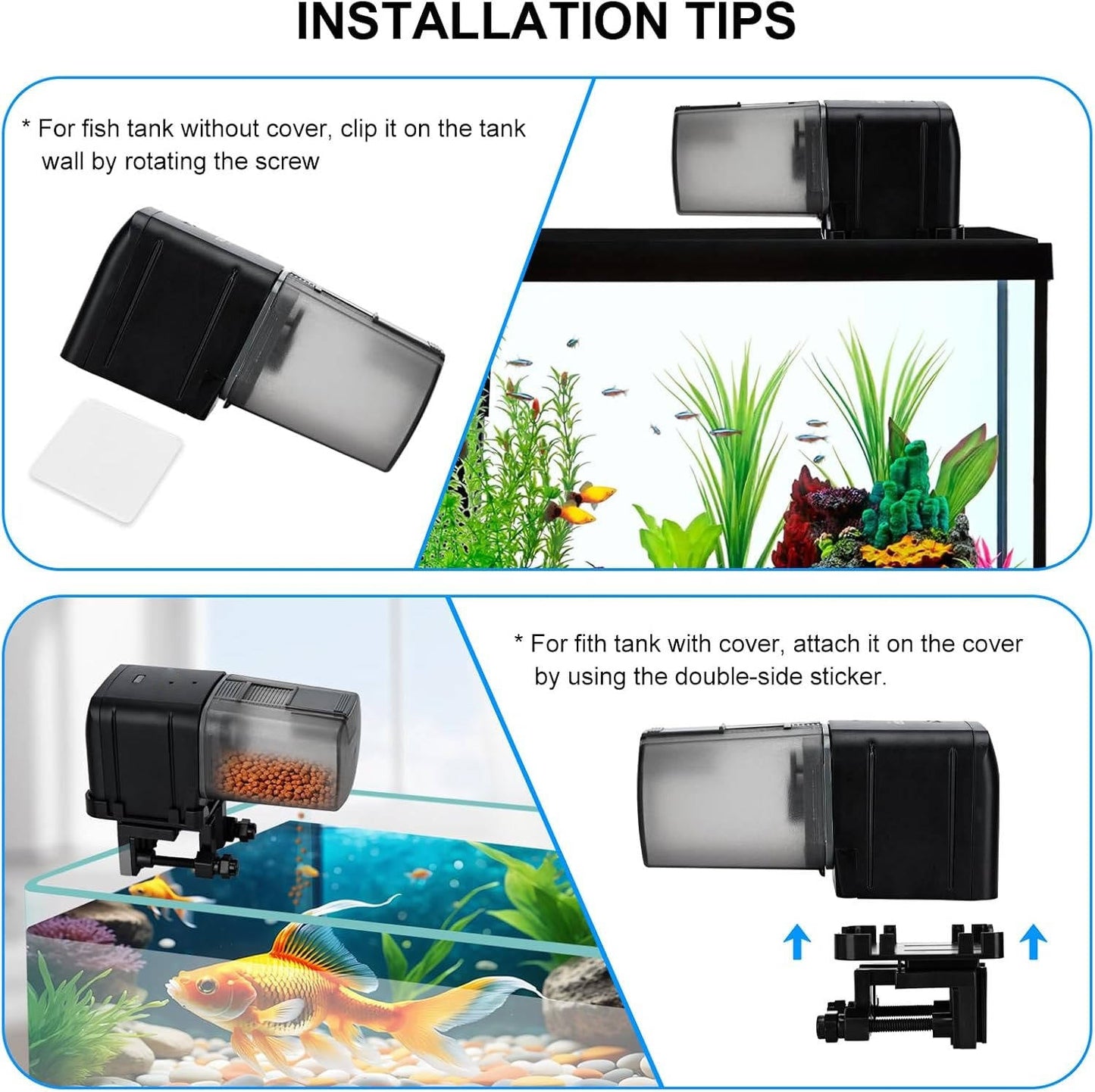 Automatic Food Feeder For Fish