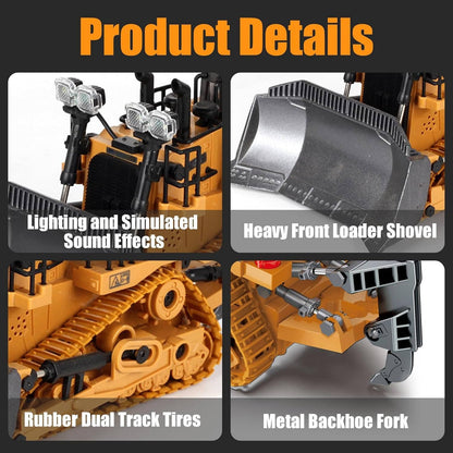 4WD Remote Control Excavator Bulldozer Dump
