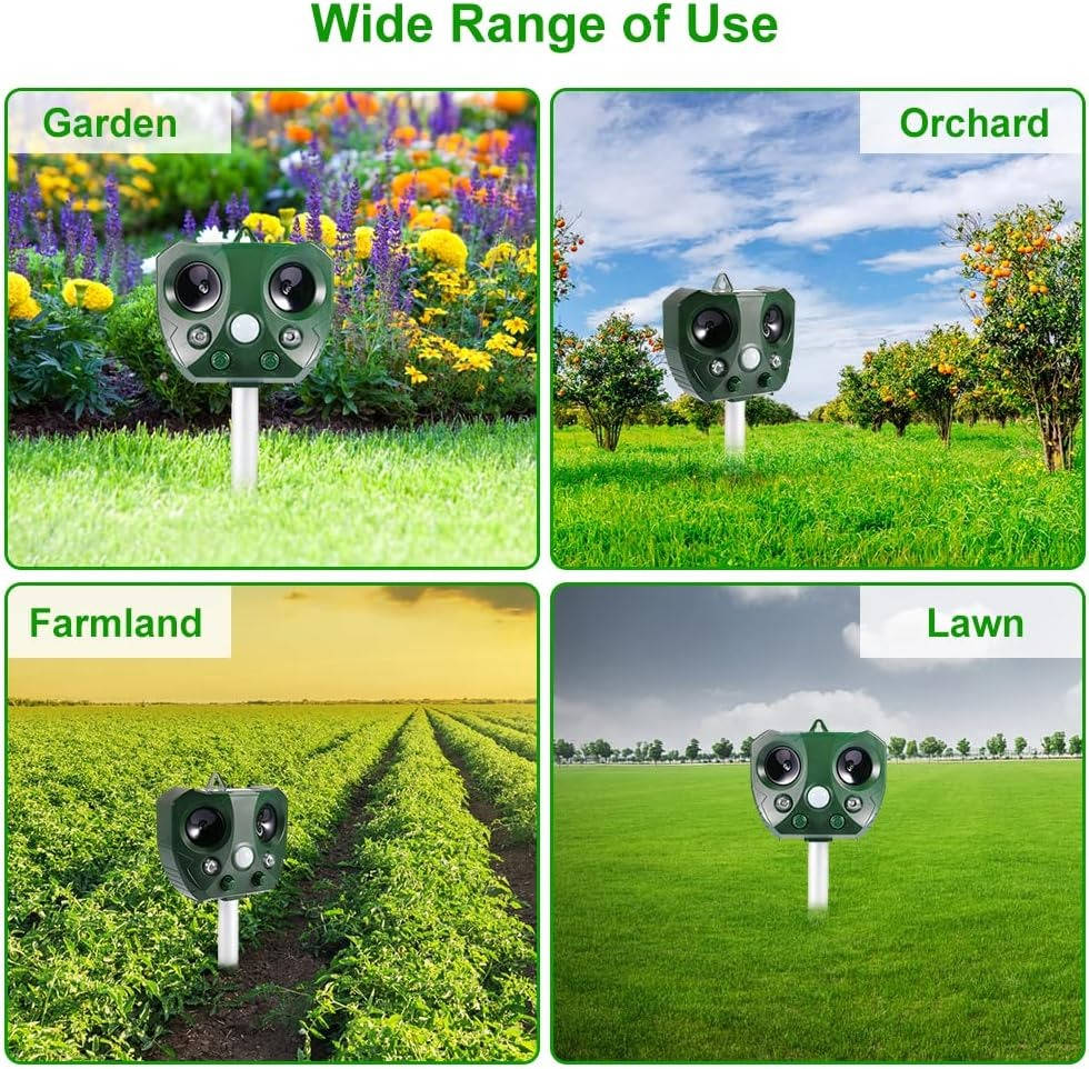 Pigeon And Bird Scarer Ultrasonic And Pest Defender