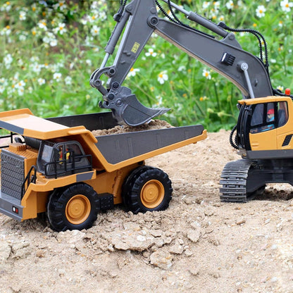4WD Remote Control Excavator Bulldozer Dump