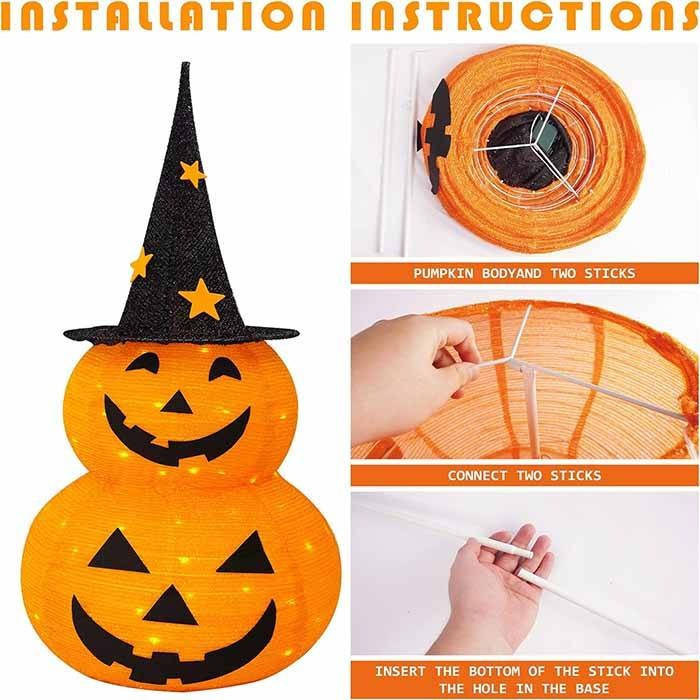 Halloween Pumpkin Outdoor Decorations