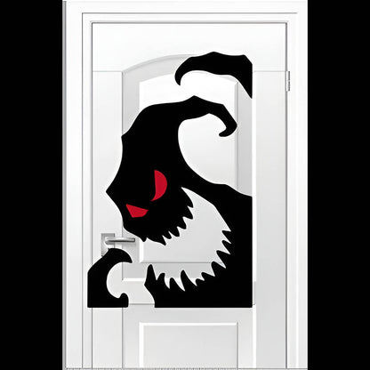 Scary Halloween Window Decorations