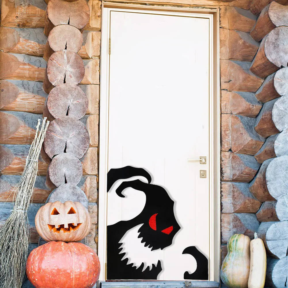 Scary Halloween Window Decorations