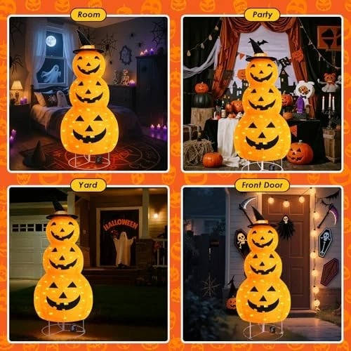 Halloween Pumpkin Outdoor Decorations