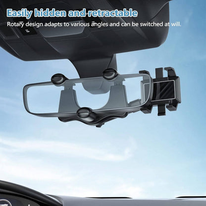 Rotatable and Retractable Car Phone Holder