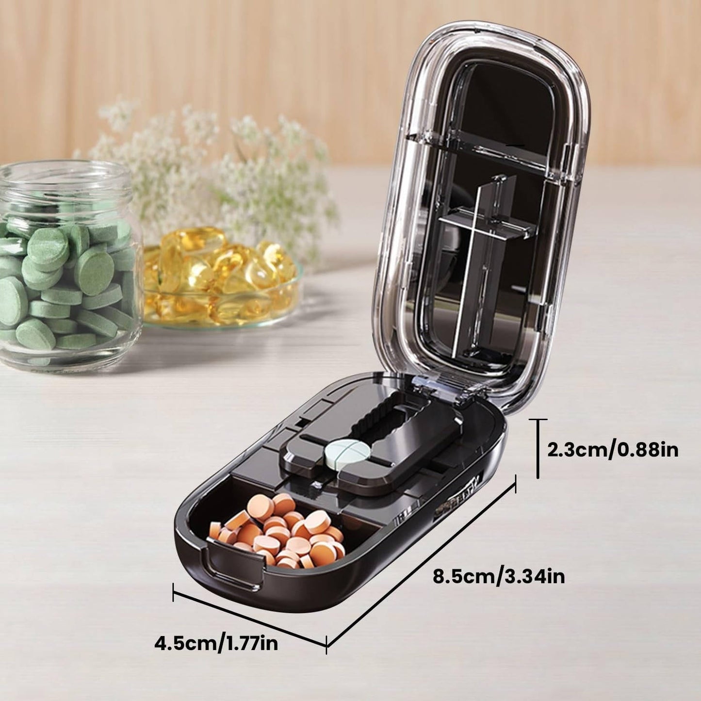 Versatile Portable Pills Cutter
