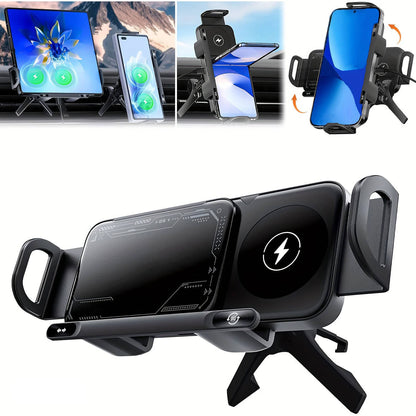 Car Wireless Fast Charger  For Phone And Tablet