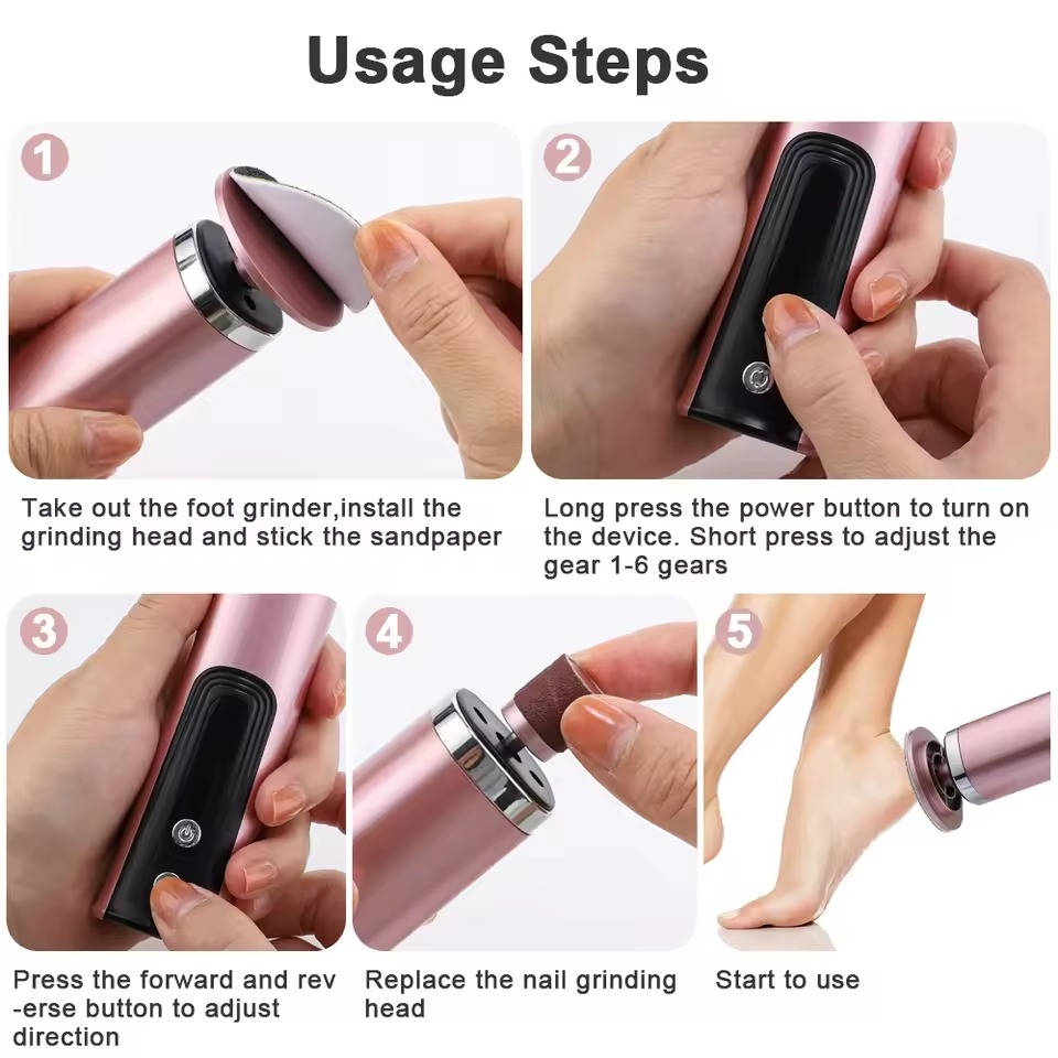Electric Callus Remover for Soft Feet