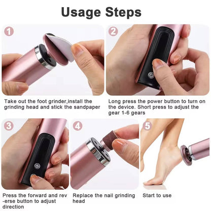 Electric Callus Remover for Soft Feet