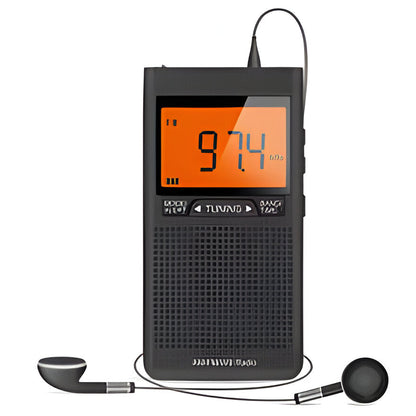 Portable Pocket AM/FM Radio