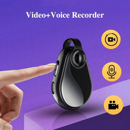 Hidden Camera Necklace with Audio and Video