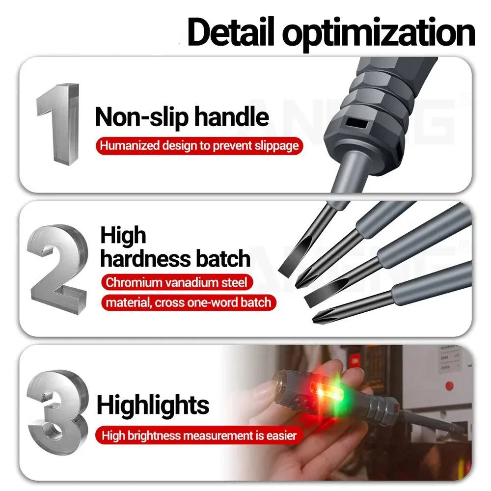 Non Contact Electrical Test Screwdriver
