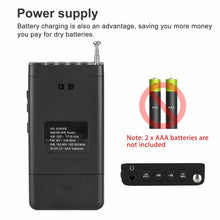 Portable Pocket AM/FM Radio