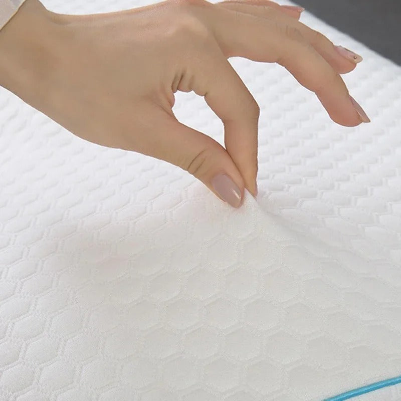 Orthopedic Couple Pillow With Arm-Tunnel For Cuddling