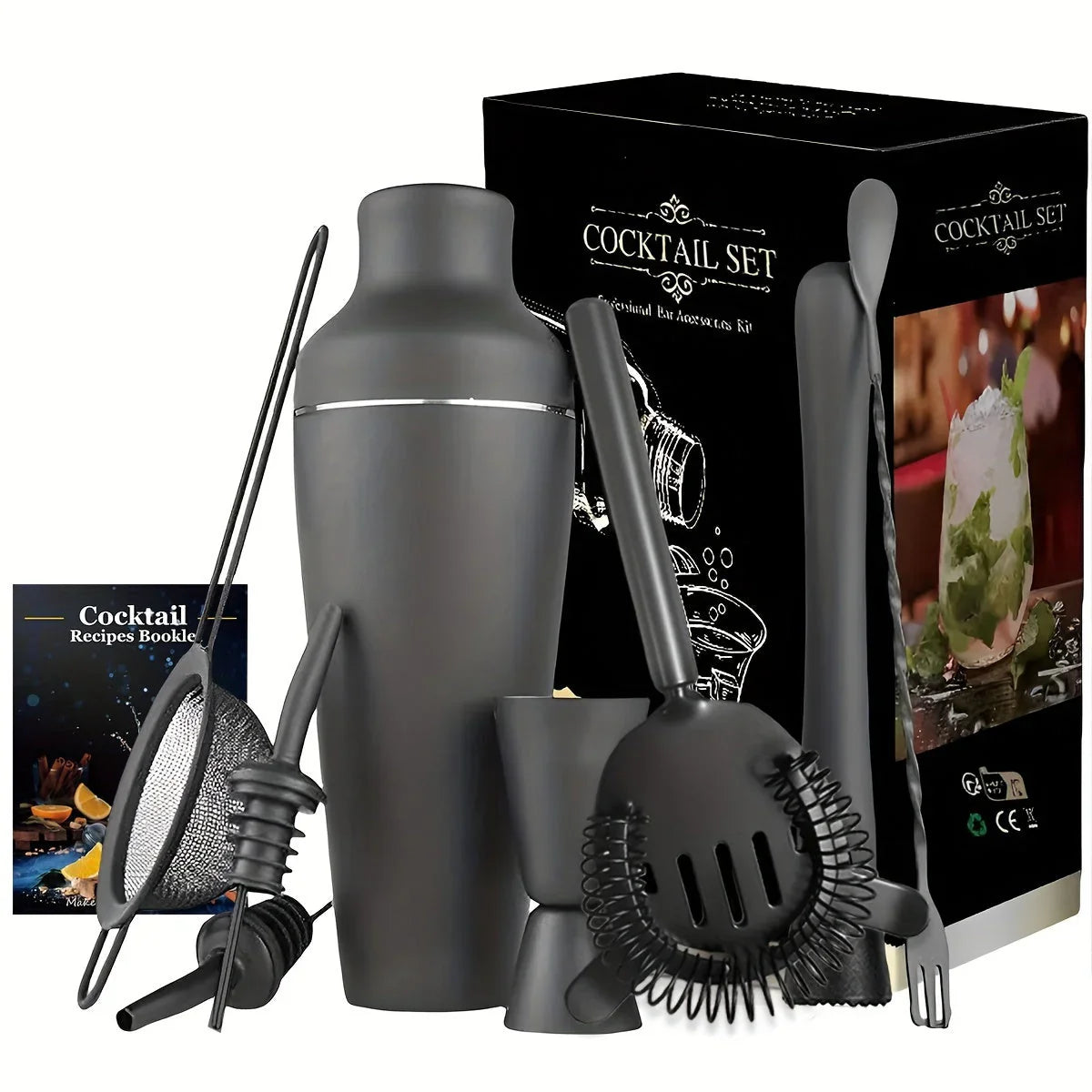 Premium Stainless Steel Cocktail Set