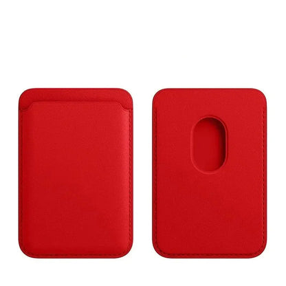 Magnetic Leather Card Holder Wallet for iPhone